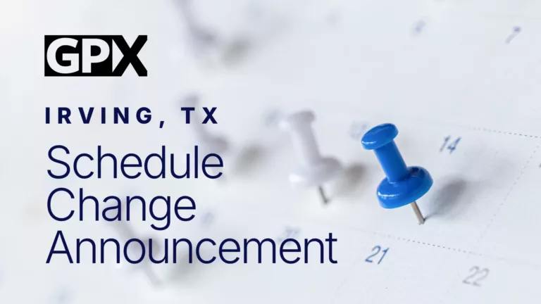 Irving Schedule Change